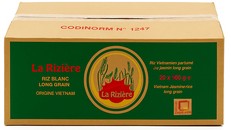 CARTON DE RIZ RIZIERE DE 0,9 KG DE 20 SACHETS